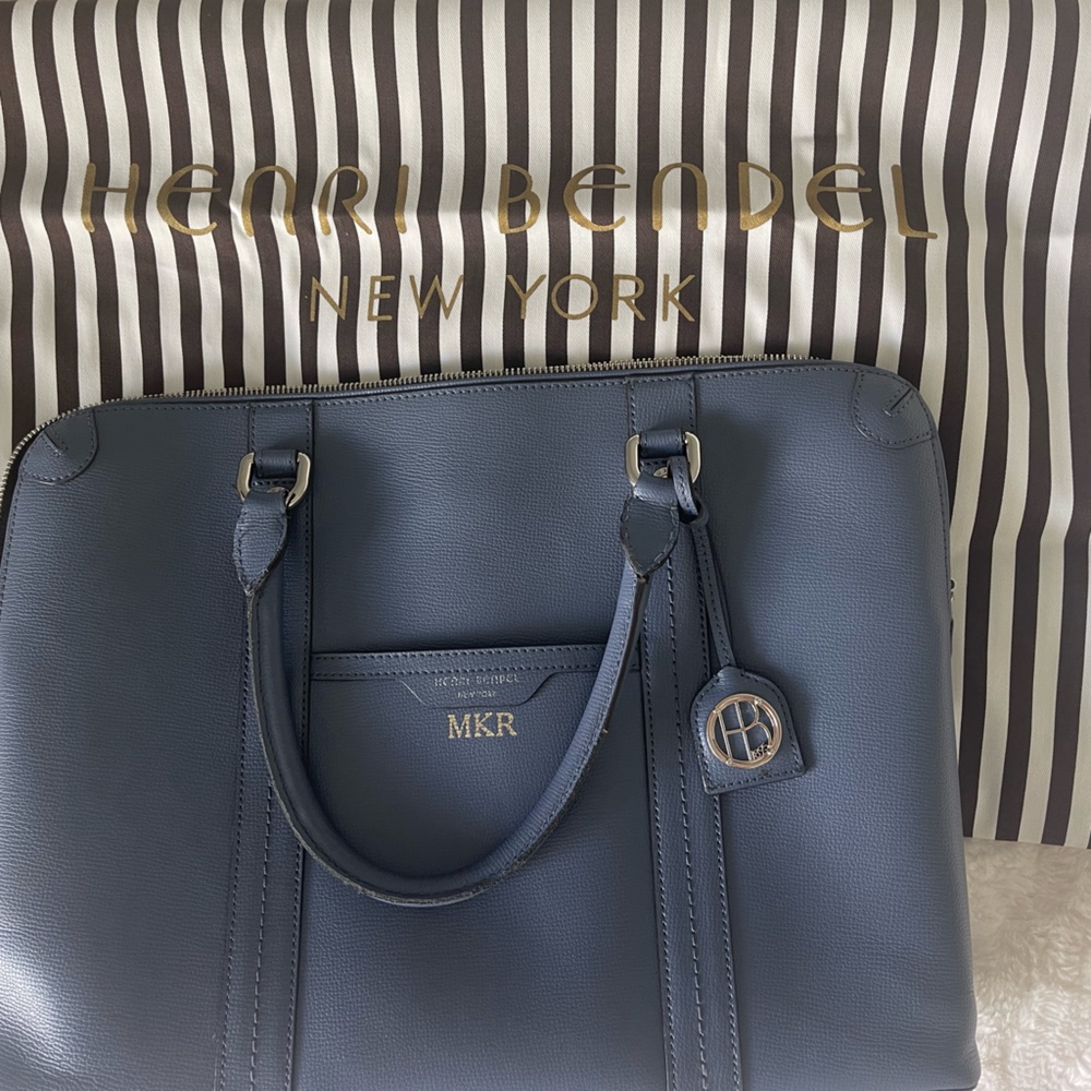 Henri Bendel laptop bag/tote bag with dust bag